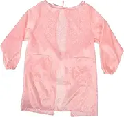 [LIFKOME] Waterproof Long Sleeve Smock Overalls Oilproof Apron Sleeves for Cleaning