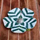 Handmade Stone Incense Holder Marble MOP Inlay Burner Made In India Home Decor