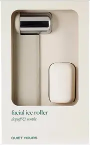 Quiet Hours Pink Facial Ice Roller by Walden