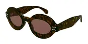 Azzedine Alaia AA0059S 003 Women’s Sunglasses Tortoiseshell Size 49
