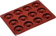 Silicone Donut Pan for Baking - Silicone Donut Mold Decor | Soft Texture Baking Supplies for Candies, Puddings, Pastries, Chocolates, Jellies