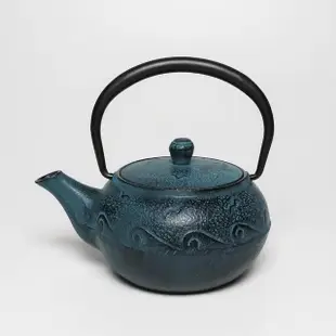 【福介商店】南部鐵器 日本鑄鐵茶壺 岩戶鑄工所 海鷗 彩壺0.3L(泡茶壺 沖泡壺 小茶壺 小鐵壺)