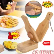 Wooden Tostonera Plantain Press Banana Smasher Maker,for Tostones IW
