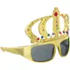 派對城 現貨 【國王皇冠眼鏡 - 1入】 歐美派對 派對裝飾 裝飾眼鏡 造型眼鏡生日派對 小玩具 派對佈置 拍攝道具