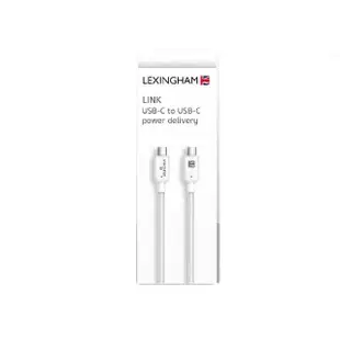 【LEXINGHAM樂星翰】USB Type-C to Type-C 公對公 USB傳輸充電線 1M 品號L5800