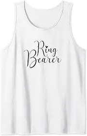 [Disney] Mickey & Friends Ring Bearer Text Tank Top
