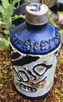 Handmade Stardew Valley Joja Cola Inspired Glass Bottle Prop/Decor