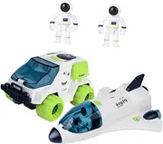 Vaguelly 1Set Space Shuttle Model for Includes Space Shuttle Astronauts Engaging Household Plaything Inspires Imagination Color Recognition Fun for Boys