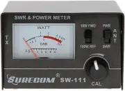 Mcbazel Surecom SW-111 100 Watt SWR/POWER Meter for CB Radio Antenna