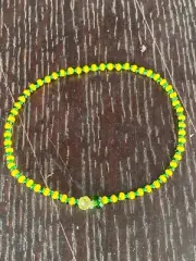 1 One Elastic Ilde Orula Orisha Yoruba Religion CofaOrula Santeria 2mm Swarovski