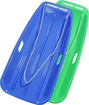 Downhill Sprinter Flexible Kids Toddler Plastic Cold-Resistant Toboggan Snow Sle