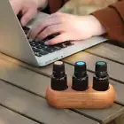 Essential Oils Bottle Holder Collection Shelf Perfume Storage Organizer