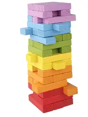 Rainbow 54pcs Giant Jenjo 63cm