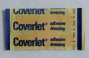 Vintage - Coverlet - Band aid - Sealed - Never opened - H Shape Bandaid - Rare