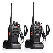 Walkie Talkies Rechargeable Long Range Two-Way Radios with Earpieces,2-Way