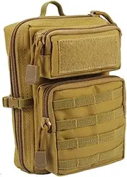 First Aid Pouch Small Medical Bag for Outdoor Use Reusable Nursing Bag for Camping and Travel Compact Medicine Pouch with Strap