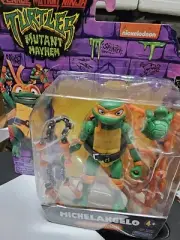 Teenage Mutant Ninja Turtles TMNT Mutant Mayhem MICHELANGELO Figure. NEW IN BOX