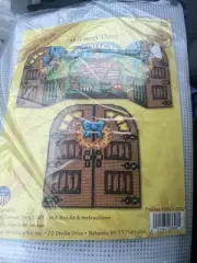 Brand New Design Works “Harvest Door” Plastic Canvas