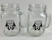 MASON Jars Love Serum Potion Handled Cocktail Glasses Halloween Party NEW Set 2