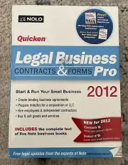 Quicken Legal Business Contracts & Forms Pro 2012