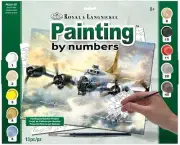 Flying Fortress Paint by Number - Royal & Langnickel