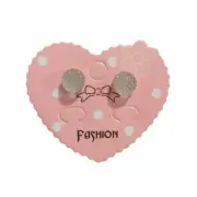 Clear Lucite Stud Earrings Ball Round Women Girls Fashion Jewelry Gift
