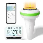 INKBIRD Wifi Pool Thermometer Indoor Outdoor Temperature Humidity Monitor wit...