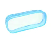 Clear Pencil Cases PVC Zipper Pen Pencil Case Portable Big Capacity Pencil Bag Stationery Bag