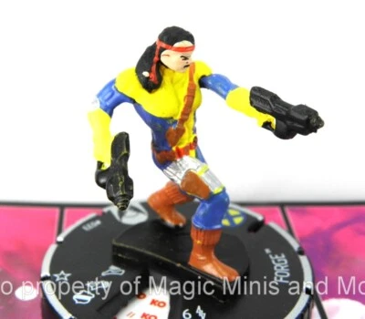 Wolverine and the X-Men ~ FORGE #033 HeroClix rare miniature w/card