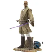 Star Wars Mace Windu Attack of the Clones Premier 11-inch Tall Authentic Statue