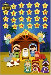 Christmas Countdown Advent Calendar Christmas Advent Calendar 2023,25 Days Count