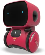 KaeKid Robot Toys for Kids,Educational Toys,Sing,Speak,Dance,Walk in Circle,Touch Sense,Voice Control, Learning Partners and Fun Playmates (Red)