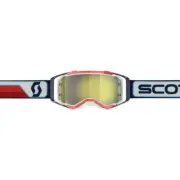 SCOTT PROSPECT RED/WHITE YELLOW CHROME WORKS