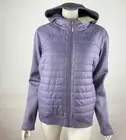 Calia Moto Hybrid Jacket Women XL NWT $140 Primaloft Collection Full Zip Purple