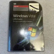 New Windows Vista Ultimate Upgrade Full 32 Bit & 64 Bit DVDs 2007