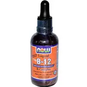 Now Foods, Liquid B-12, B-Complex, 60 ml, 2 fl oz