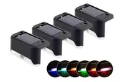 LED Solar Garden Deck Light, Outdoor Step Stair Light, Dynamic Colour, Waterproof, Bulk Discount
