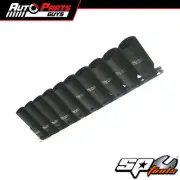 SP Tools 3/8"Dr Deep Impact Socket Rail Set - 6pt Metric - 10pc | SP20260