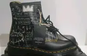 Dr. Martens Women's 1460 LIMITED EDITION Jean-Michel Basquiat II Artwork Size 11