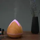 Ultrasonic Essential Oil Diffuser Light Wood Aroma Humidifier Natural Design
