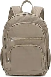 [HSHTTKL] Nylon Backpack Lightweight School Bag for Girls and Boys Teenage College Travel Computer Backpack