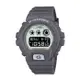 【CASIO G-SHOCK】純色夜光圓形休閒電子腕錶-大象灰/DW-6900HD-8/台灣總代理公司貨享一年保固