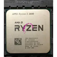 在飛比找蝦皮購物優惠-AMD Ryzen 5 3600 六核心處理器，Socket