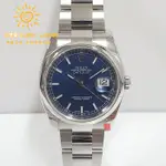 ROLEX勞力士 DATEJUST 116200 現貨 2018年卡 藍色面盤 三版帶 大眾當舖 編號A008