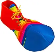 Oshhni Colorful Clown Shoes Funny Dress Up Props Wear Comfortably Pretend Day Versatile Cosplay Footwear Cosplay Props for Children