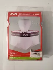 NEW McDavid Youth Brief w/Soft Cup - Sz Ages 7-12 - #3020