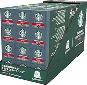 [STARBUCKS] by Nespresso Decaf Espresso Roast Dark Roast Coffee 10 Pods (120 Count, Pack of 12)