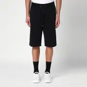 [Dolce & Gabbana] Jogging bermuda shorts with logo plaque 46 IT Black