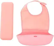 UPKOCH 1set Portable Bib Washable Boy Girl Eating Apron Lightweight Design Keeps Clothes Clean during Meals for Showers Gifting