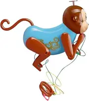 Abaodam Cartoon Pulling Rope Toy for Boys and Girls Engaging Educational Plaything for Toddlers Interactive Fun for Boys and Girls Promotes Motor Skills and Creativity